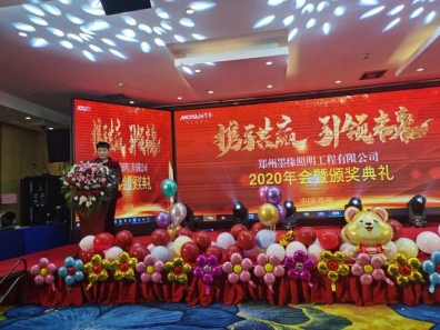 携手共赢·引 领未来南京诺尔迅亮化2020迎新年会精